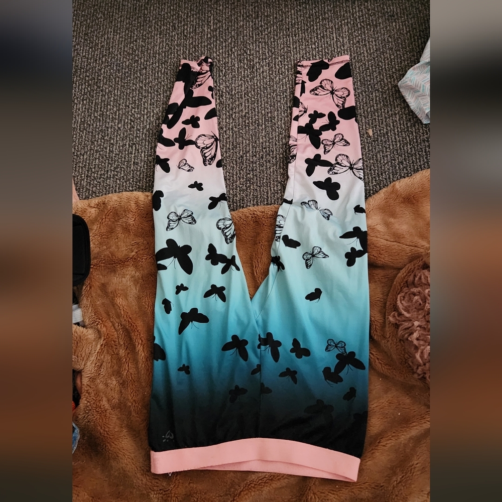Justice Gray Inner Tag with Pink Logo